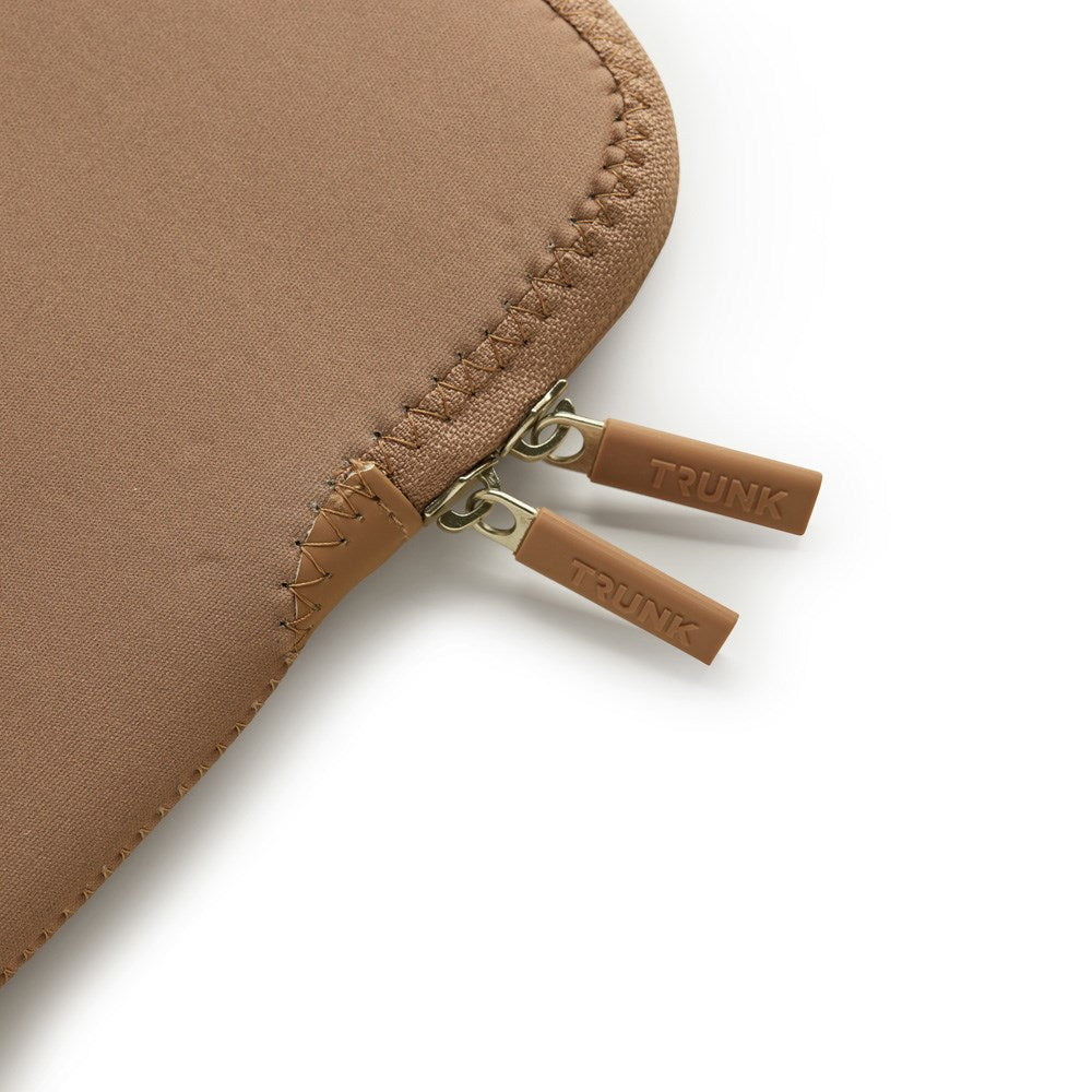 Trunk Neoprene Sleeve for MacBook 14" (31.5 x 22 x 1.5 cm) - Warm Taupe