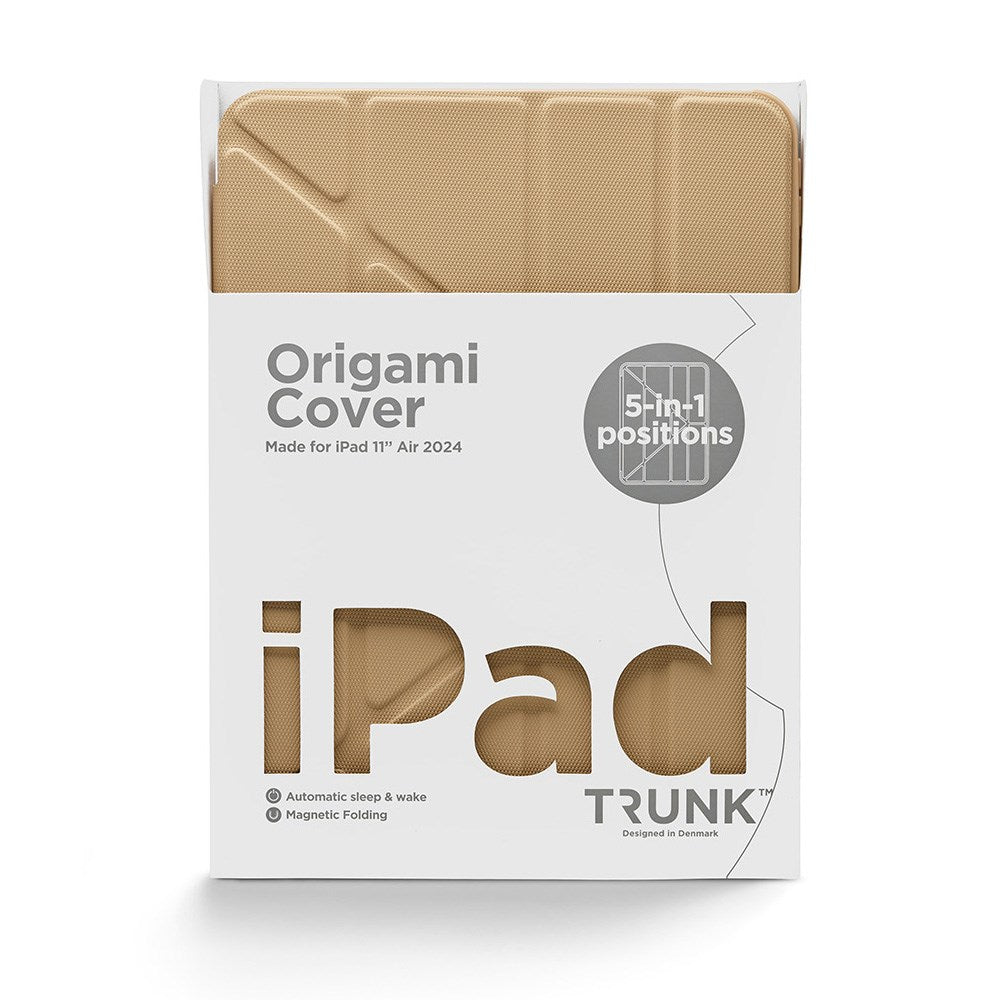 Trunk iPad Air 11" (2025 / 2024) Origami Flip Case - Mocha