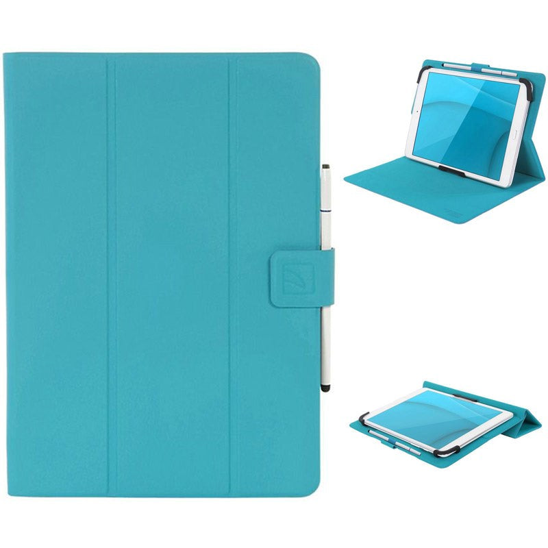 Tucano Soft Facile Folio Stand Universal Case 9-9.7" - Turquoise (DEMO)
