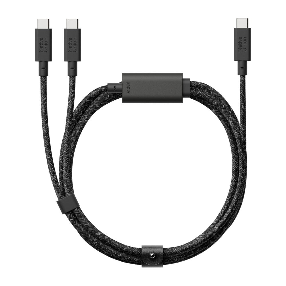Native Union 2-in-1 USB-C to USB-C Cable 140W - 2m - Cosmos