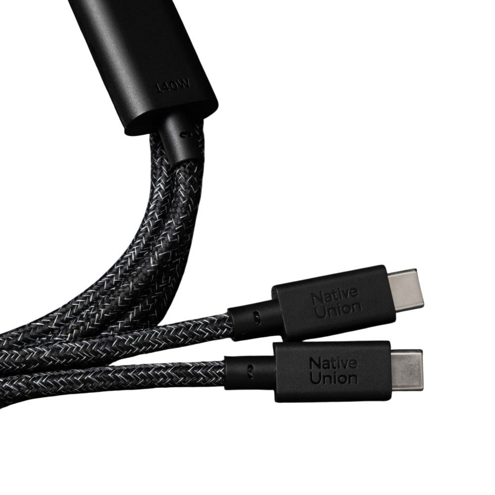 Native Union 2-in-1 USB-C to USB-C Cable 140W - 2m - Cosmos