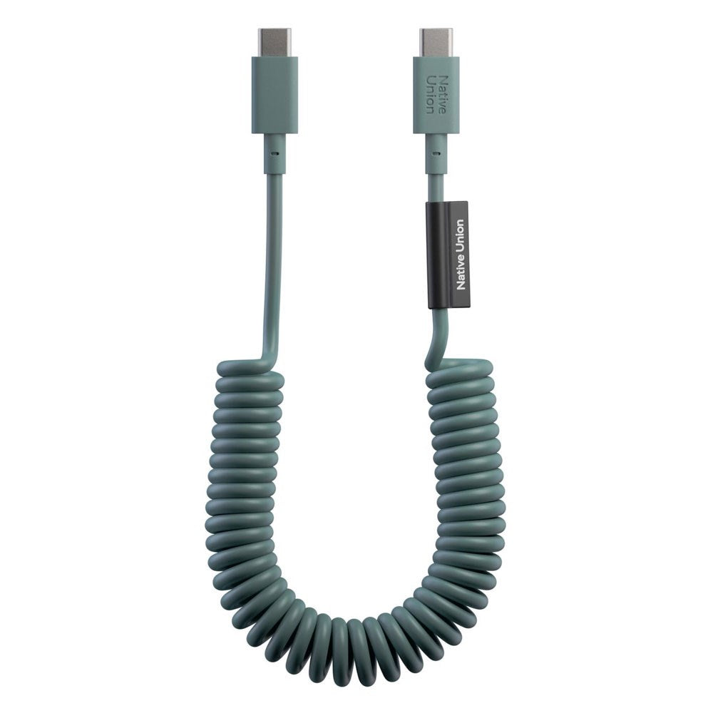Native Union Pop 60W USB-C to USB-C Cable - 1.2m - Slate Green