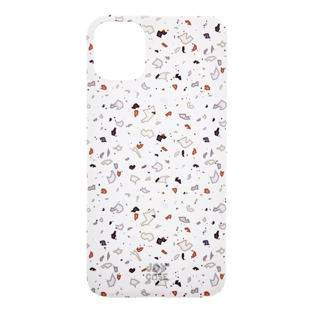 iPhone 11 Joy Case Flexible Plastic Case w. Print - Terrazzo