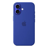 Original Apple iPhone 16 Silicone Case - MagSafe Compatible - Ultramarine (MYY63ZM/A)