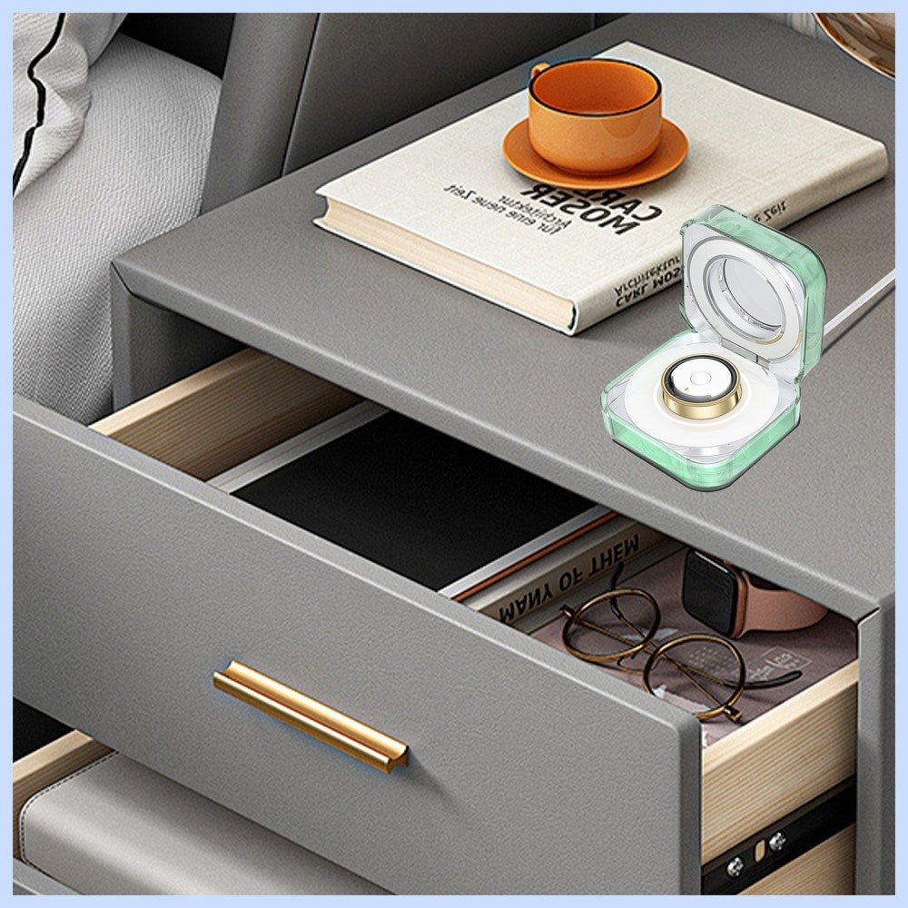 EIDERWOOD Case for Samsung Galaxy Ring Charging Case - Green