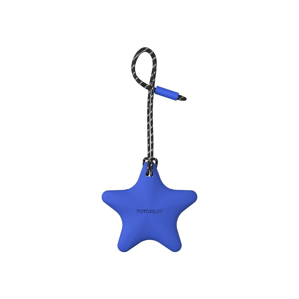Star-shaped AirTag Case with Strap - Blue