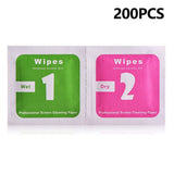 2-in-1 Cleaning Set w. Wet Wipe & Dust Removal Wipe - 200 pcs