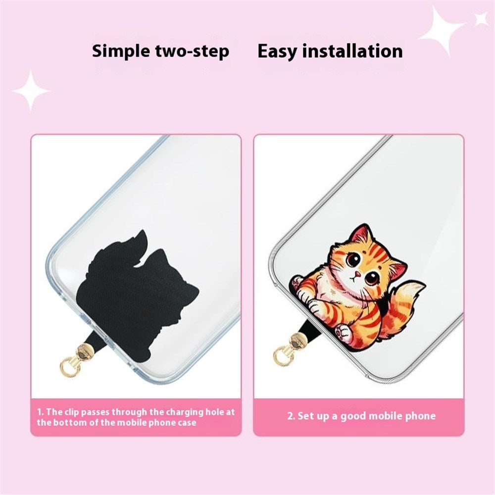 Insert Plate for Mobile Strap - Cartoon Design - Devil