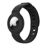 AirTag Silicone Wristband - Black