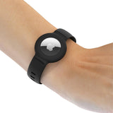 AirTag Silicone Wristband - Black