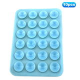 Silicone Suction Cup Mobile Holder - 10-Pack - Blue