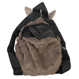 Wild Republic Teddy Backpack for Kids - Wolf
