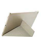 iPad Pro 12.9" (2015) Origami Smart Artificial Leather Flip Case - Gold