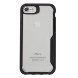 iPhone SE (2022 / 2020) / 8 / 7 IPAKY Hybrid TPU + PC Plastic Case - Black