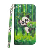 EIDERWOOD iPhone XR Leather Case with Wallet and Strap - Panda