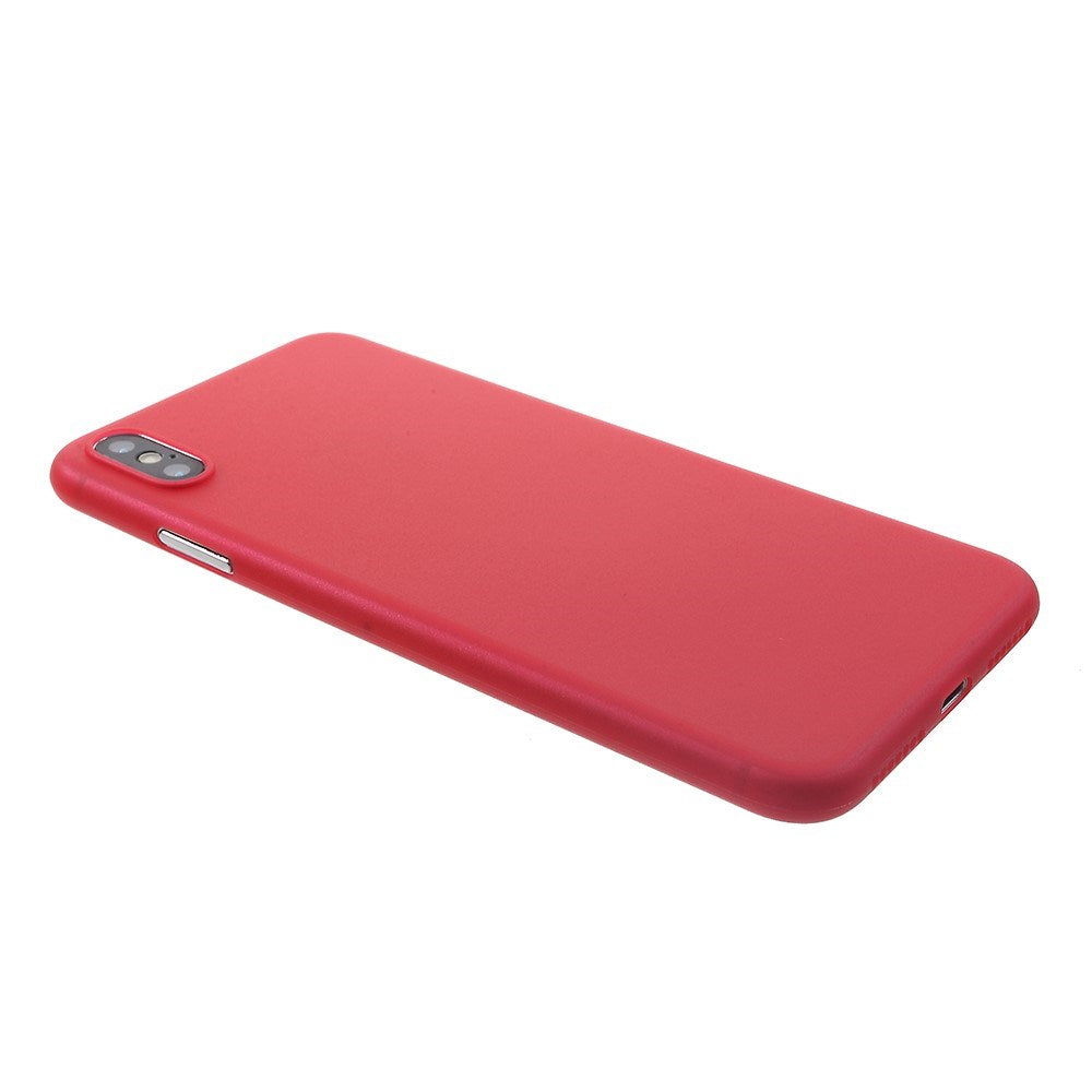 Apple iPhone Xs Max Ultra Thin Plastic Case - Red