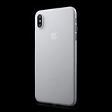 Apple iPhone Xs Max Ultra Thin Plastic Case - White / Transparent