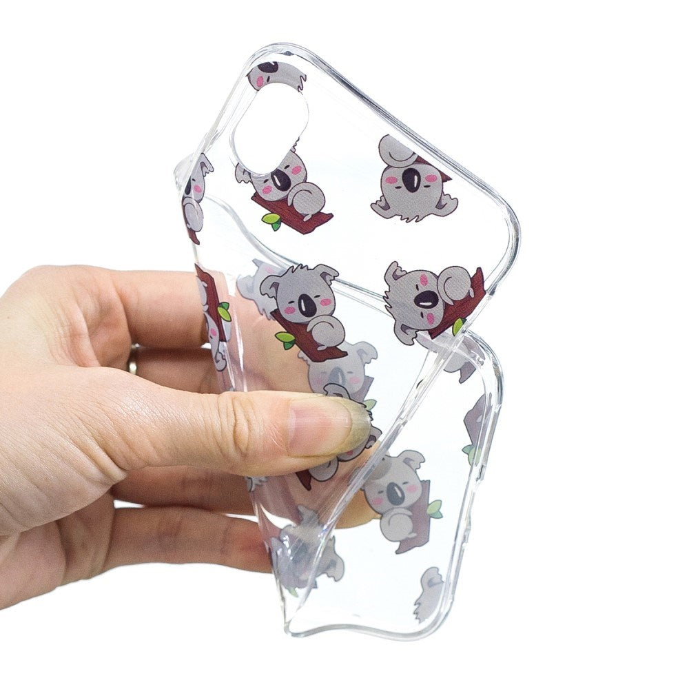 EIDERWOOD iPhone XR Flexible Plastic Case with Design - Koala