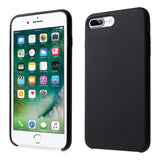 EIDERWOOD iPhone 8 Plus / 7 Plus Lined Silicone Case - Black