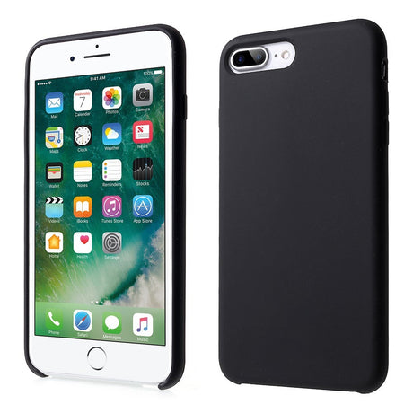 EIDERWOOD iPhone 8 Plus / 7 Plus Lined Silicone Case - Black