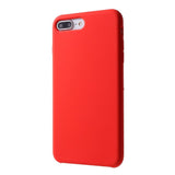 EIDERWOOD iPhone 8 Plus / 7 Plus Lined Silicone Case - Red