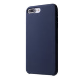 EIDERWOOD iPhone 8 Plus / 7 Plus Lined Silicone Case - Dark Blue