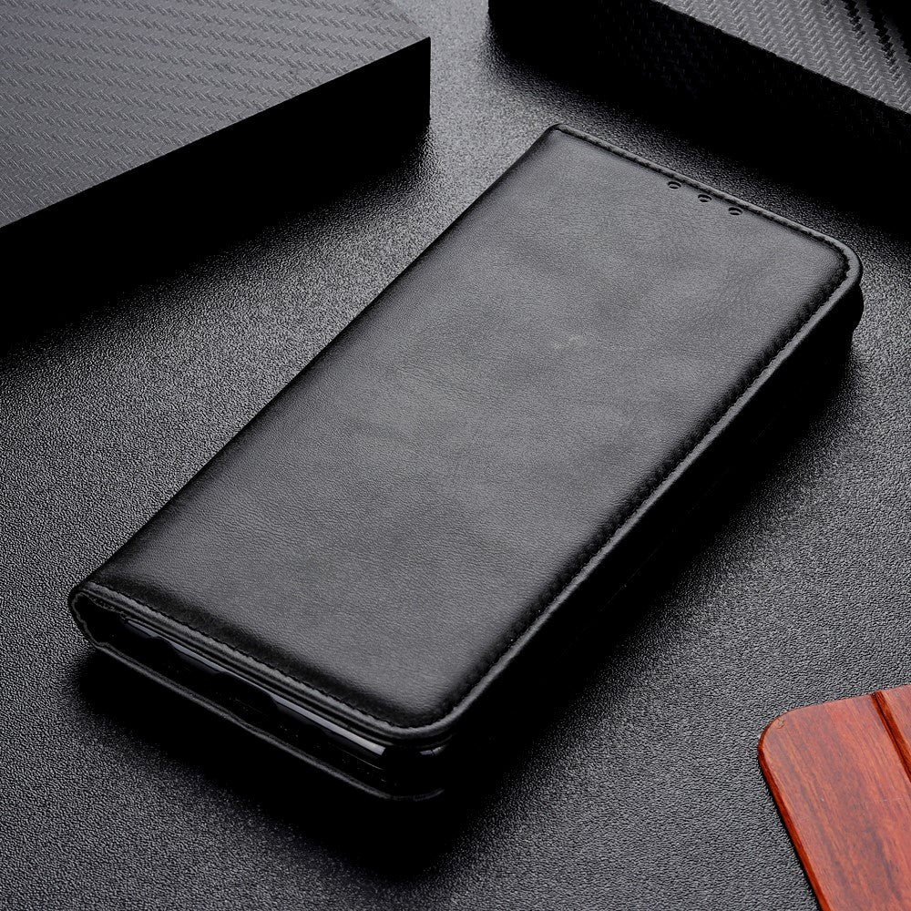 iPhone 11 Magnetic Leather Wallet Case Black