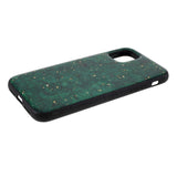 iPhone 11 Pro Max Case w. Plastic Back - Green Epoxy