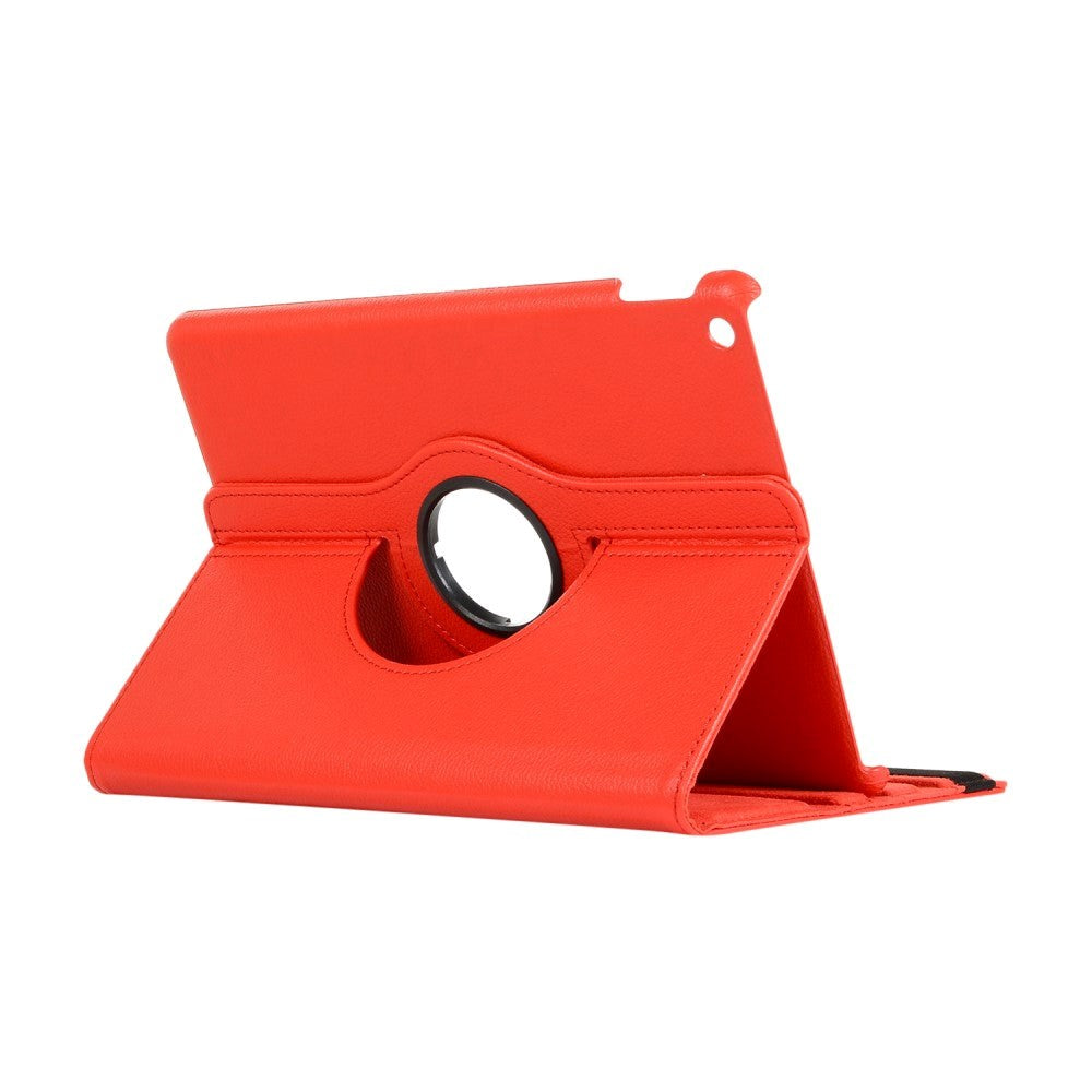 iPad 10.2" (2021 / 2020 / 2019) Classic Leather Case w. 360⁰ Stand function - Red