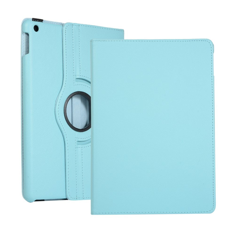 iPad 10.2" (2021 / 2020 / 2019) Classic Leather Case w. 360⁰ Stand function - Light blue