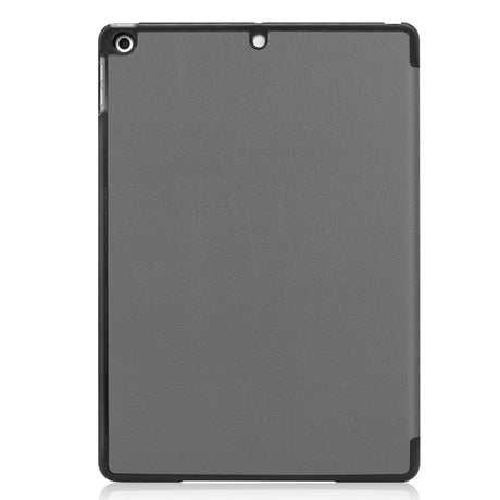 iPad 10.2" (2021 / 2020 / 2019) Tri-Fold Leather Case - Grey