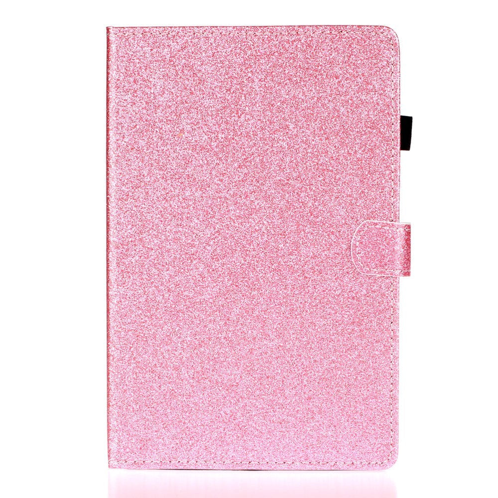 iPad 10.2" (2021 / 2020 / 2019) Glitter Case w. Flip Stand & Card Holder - Glitter Pink