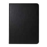 iPad Air 10.9-11" (2024-2020) / Pro 11" (2022-2018) Leather Case w. 360 Degree Stand Function - Black