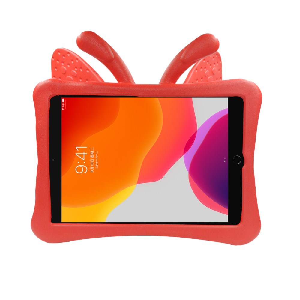 EIDERWOOD iPad 10.2" (2021 / 2020 / 2019) - Butterfly Super 360 Degree Position Case - Red