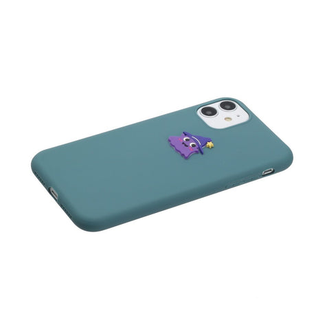 EIDERWOOD iPhone 11 Silicone Case with Cartoon - Blue / Wizard