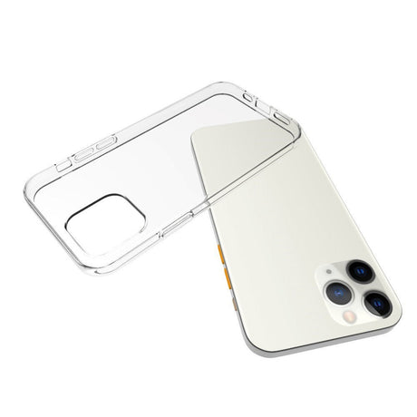 iPhone 12 / 12 Pro Minimalistic Flexible Plastic Case - Transparent