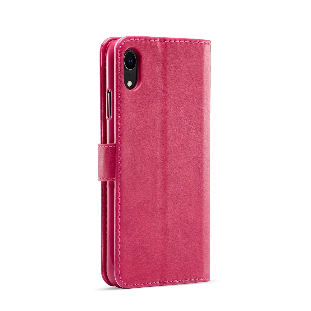 iPhone XR LC.IMEEKE Leather Wallet Case - Pink