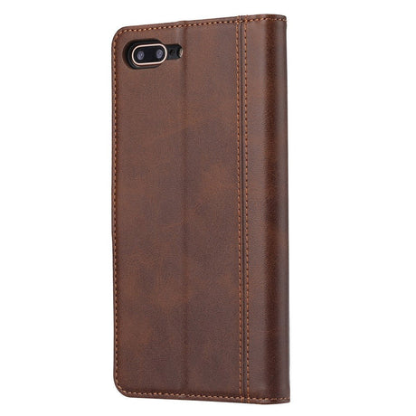 iPhone SE (2022/2020)/8/7 Leather Case w. Card Holder - Brown