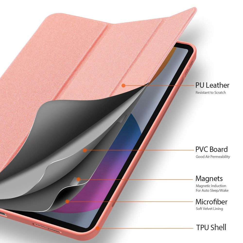 iPad Pro 11" (2022 / 2021 / 2020) Case - DUX DUCIS DOMO Series Quality Case - Rose Gold