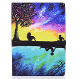 iPad Pro 11" (2022 / 2021 / 2020 / 2018) Leather Flip Case w. Stand - Starry sky