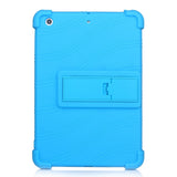 EIDERWOOD iPad Mini 3 / 2 / 1 Silicone Case w. Kickstand - Blå