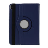 iPad Pro 12.9" (2022/2021) Leather Case w. 360 Degree Stand - Dark Blue