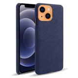 iPhone 13 Mini KSQ Fabric Plastic Case - Blue