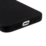 iPhone 13 Flexible TPU Plastic Back Case - Black