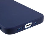 iPhone 13 Flexible TPU Plastic Back Case - Dark Blue