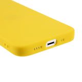 iPhone 13 Flexible TPU Plastic Back Case - Yellow