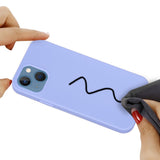 EIDERWOOD iPhone 13 Lined Silicone Case - Purple