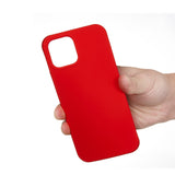 EIDERWOOD iPhone 13 Lined Silicone Case - Red