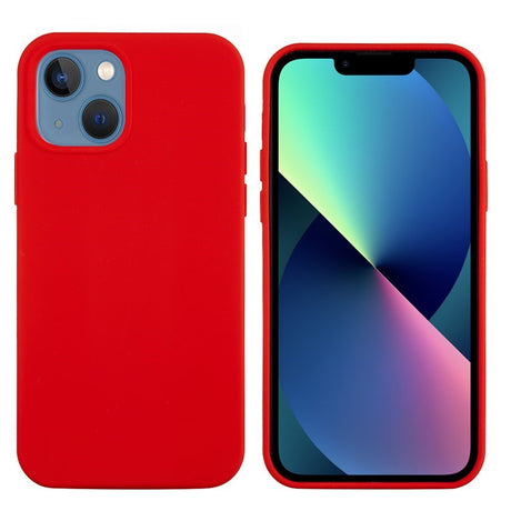 iPhone 13 Mini Silicone Case - Red