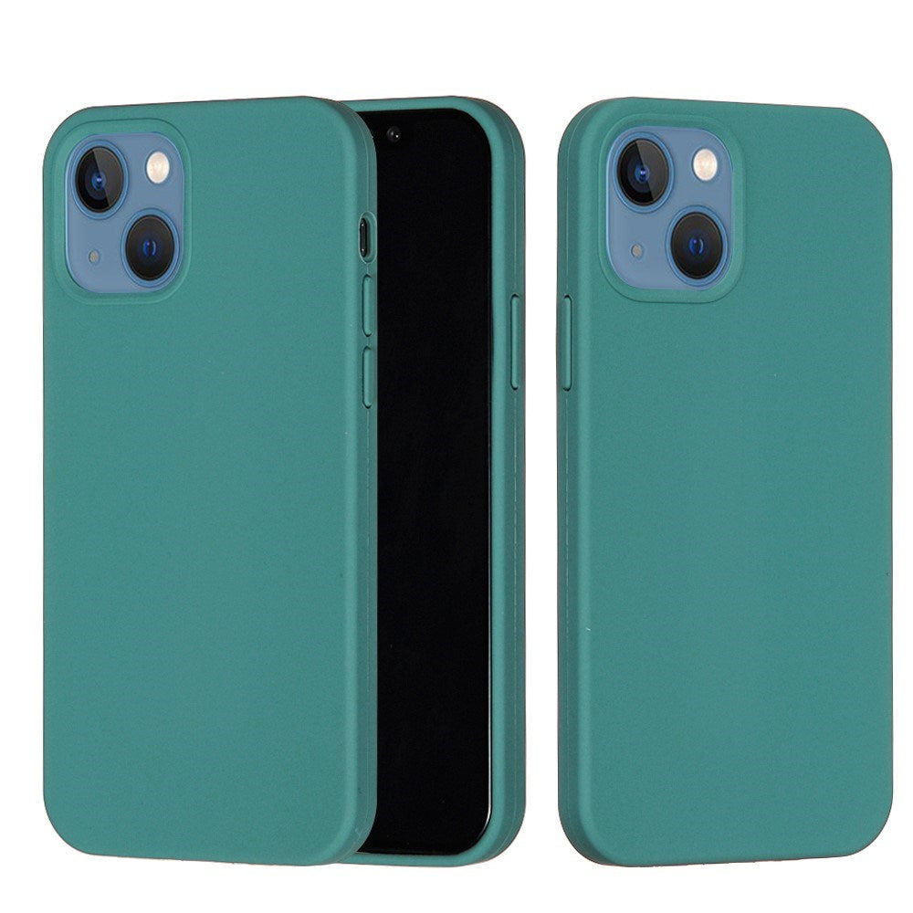 iPhone 13 Mini Silicone Case - Dark Green